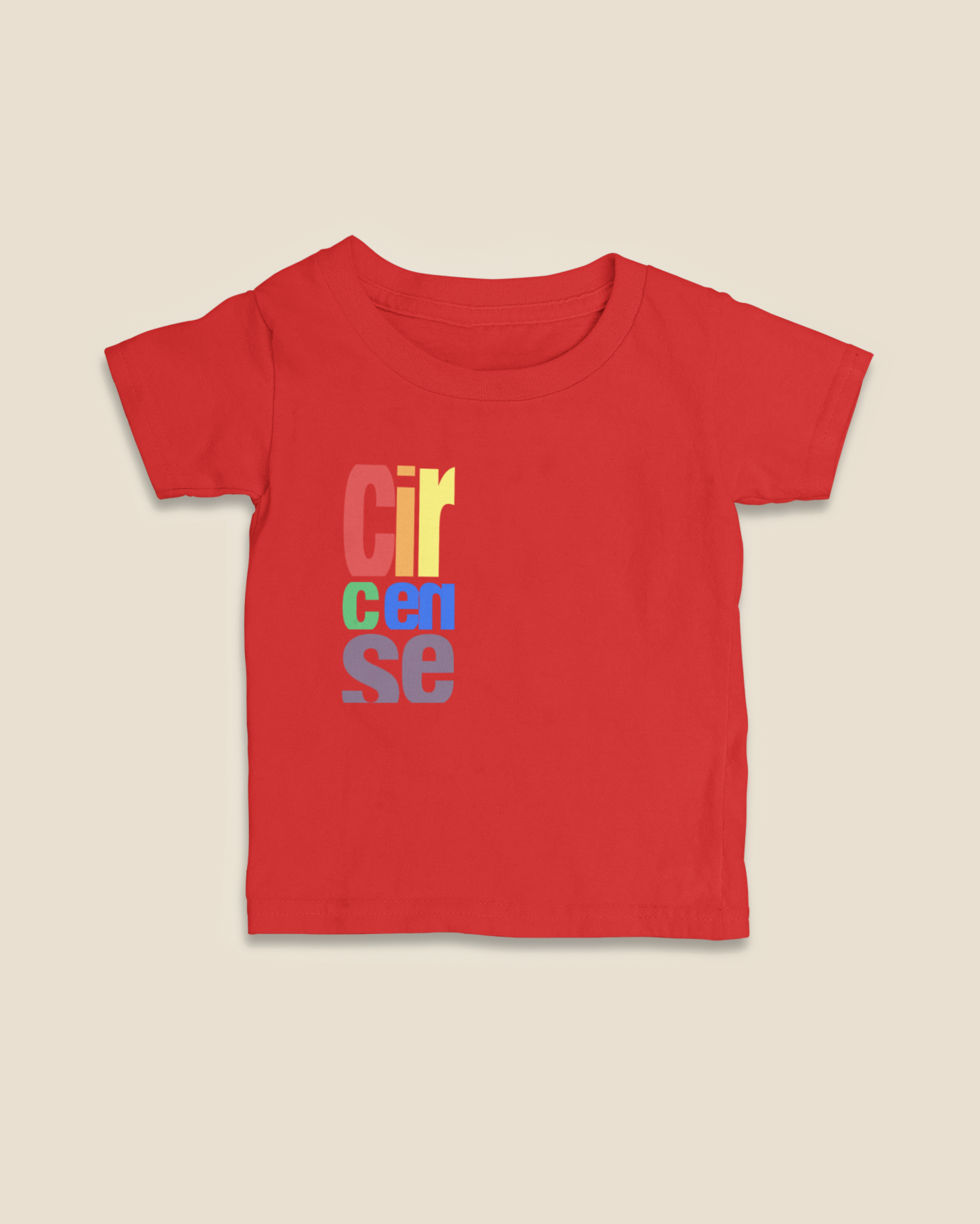 Camiseta Infantil 0 a 3 anos Circense