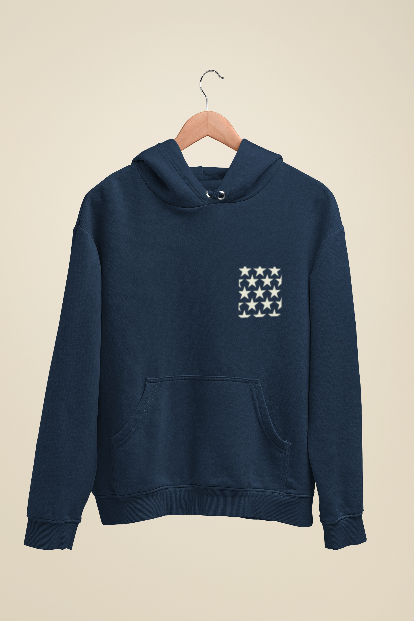 Moletom Canguru Capuz Estrela