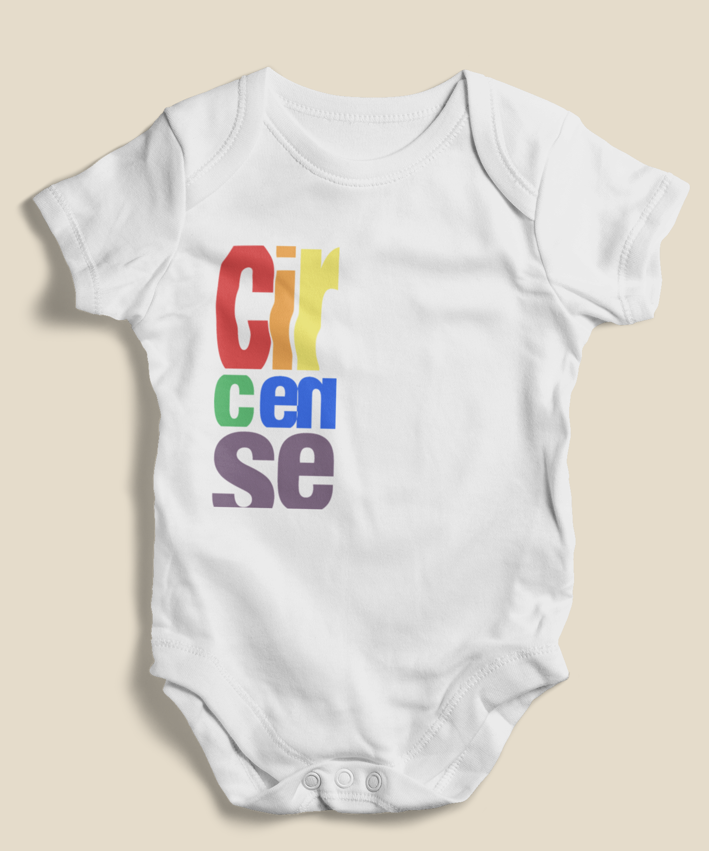 Body Bebê 0 a 1 ano Circense