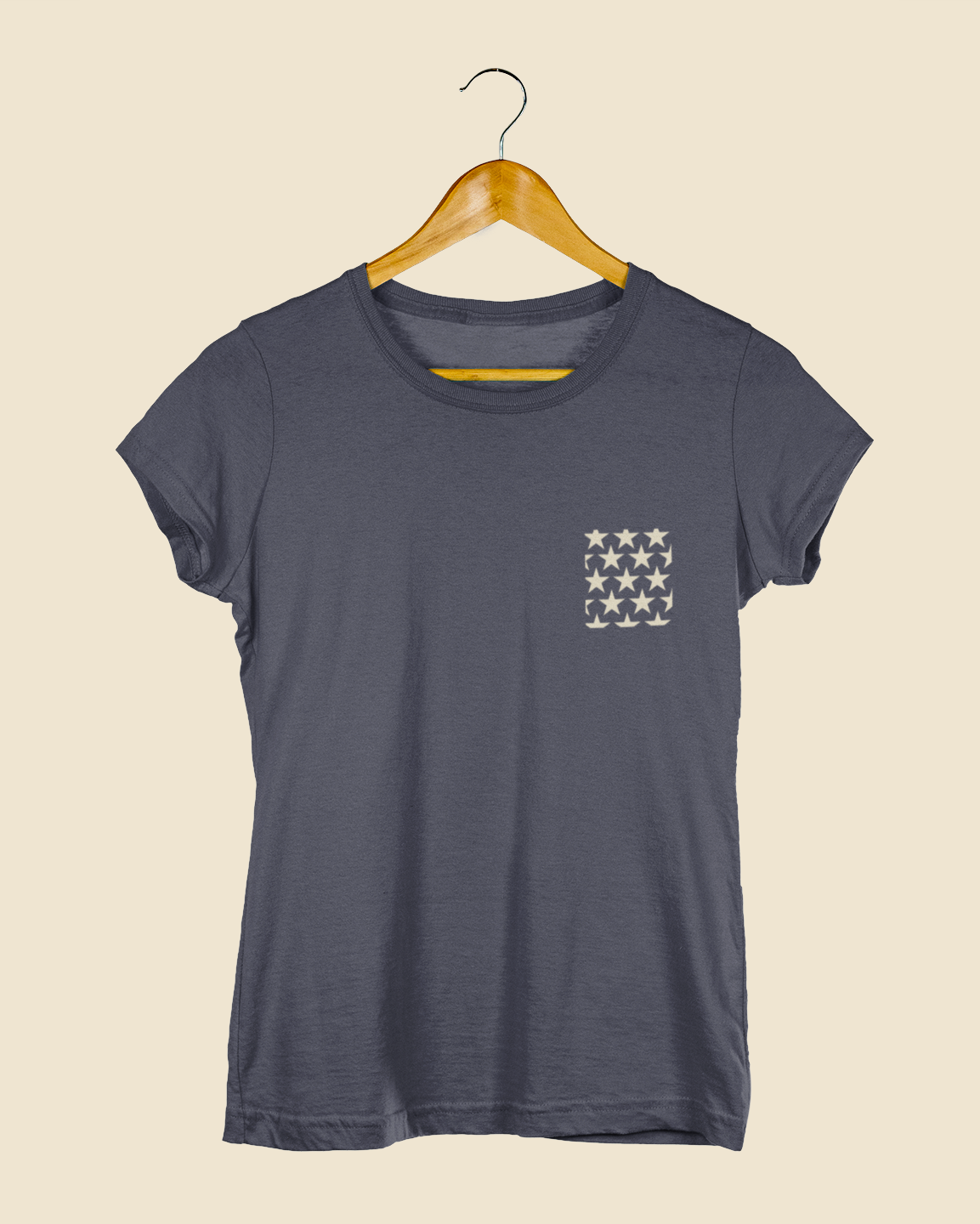 Camiseta Baby Look Estrela