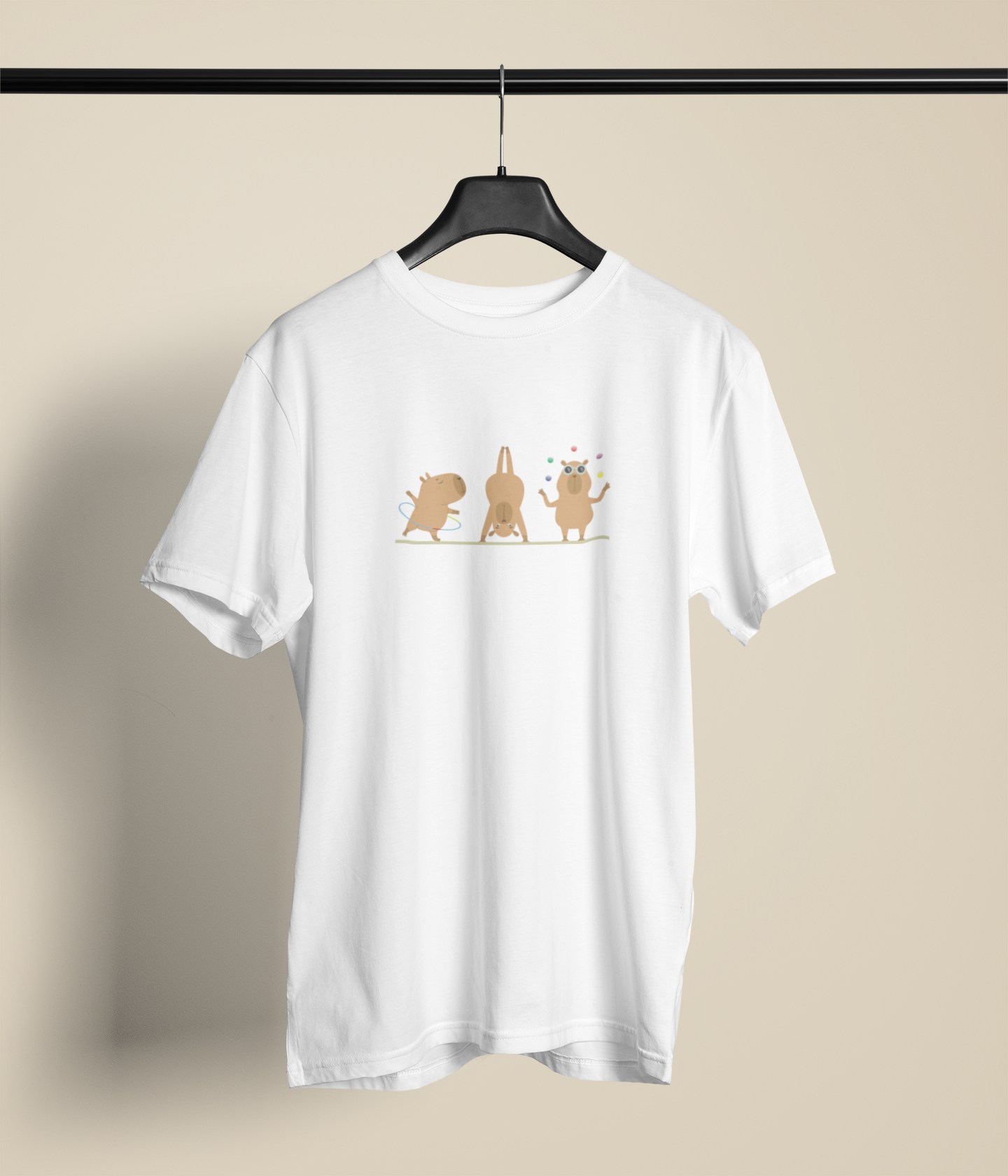 Camiseta Básica Capivaras Solo