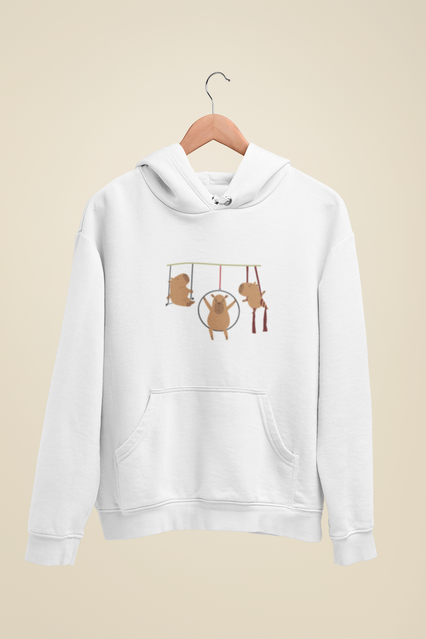 Moletom Canguru Capuz Capivaras Aéreos