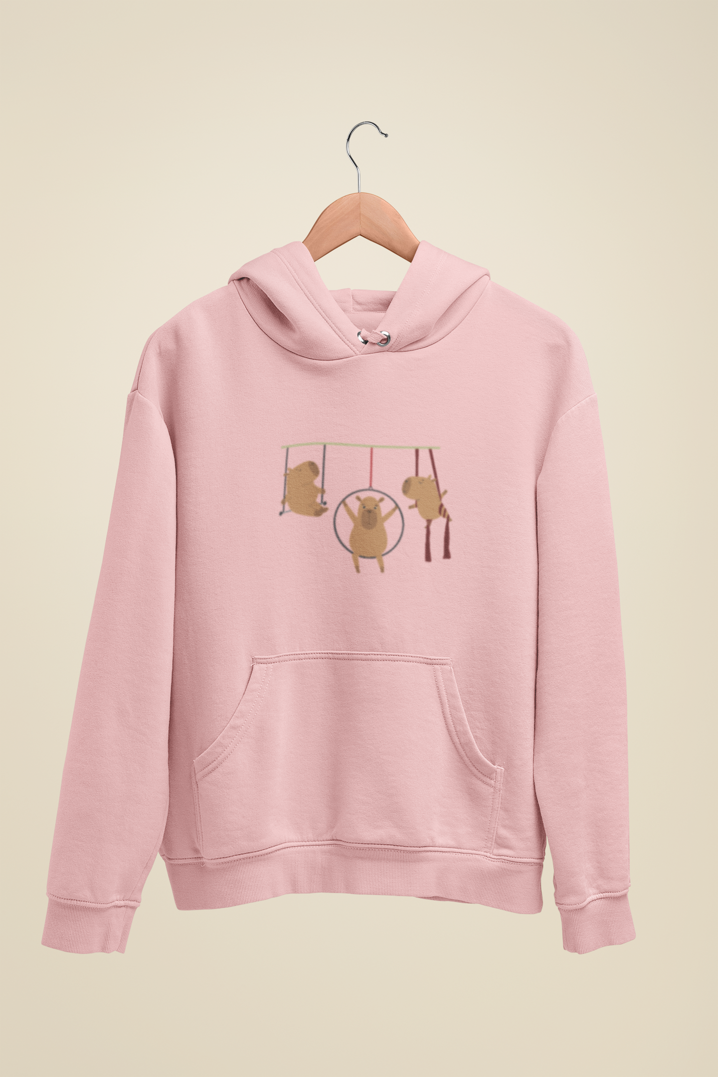 Moletom Canguru Capuz Capivaras Aéreos