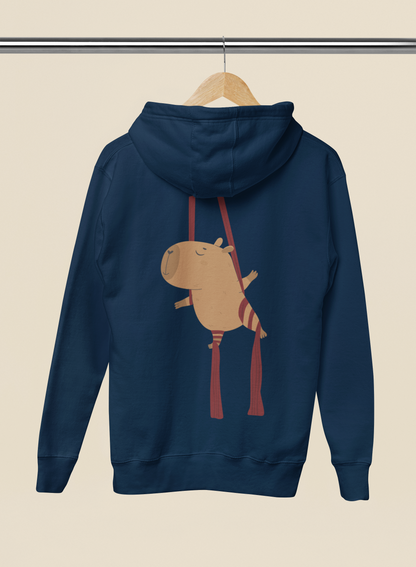 Moletom Canguru Capuz Capivara Tecido