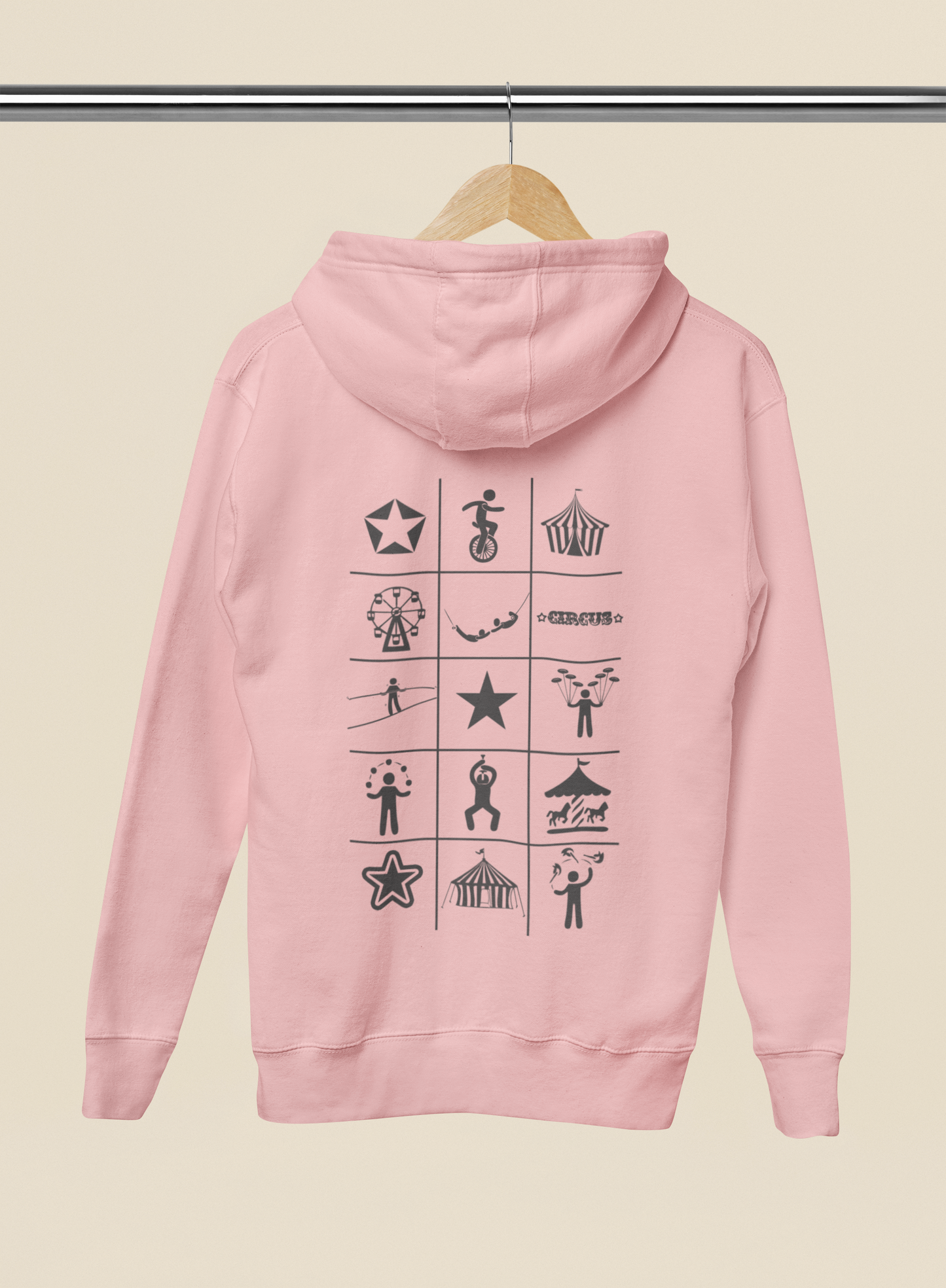 Moletom Canguru Capuz Circo