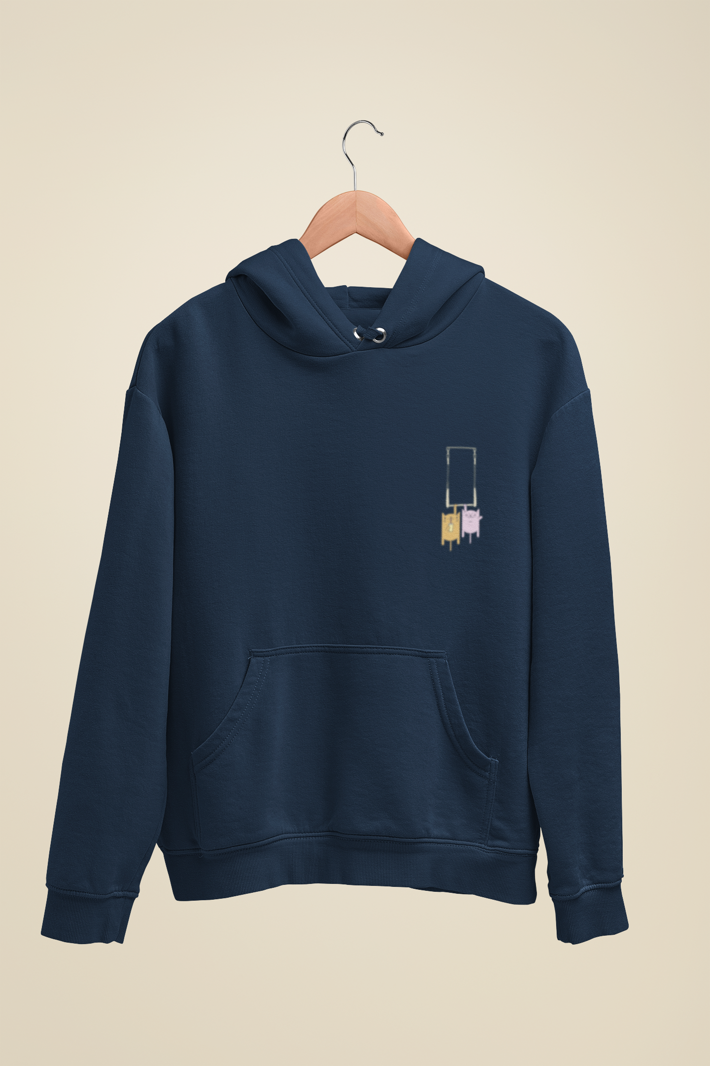 Moletom Canguru Capuz Gatos Trapezistas