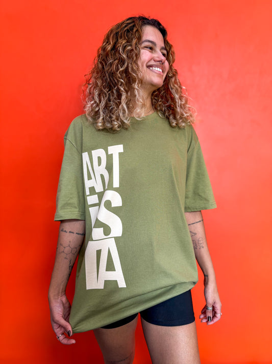 Camiseta Oversized Artista