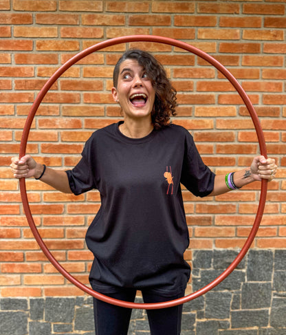 Camiseta Oversized Capivara Tecido