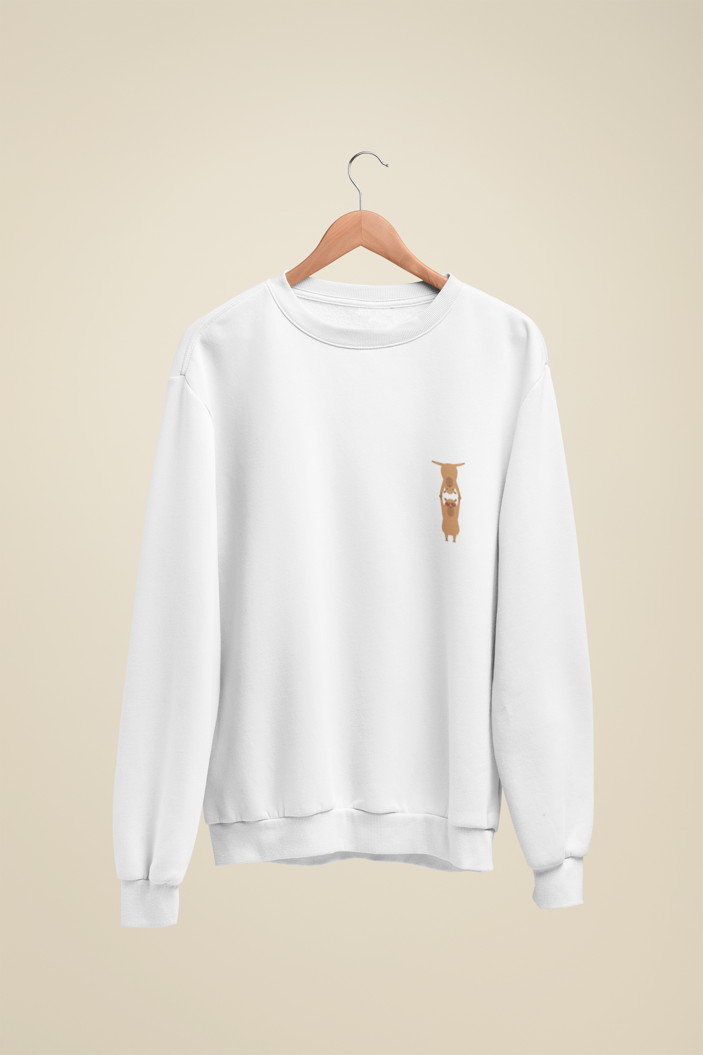 Moletom Básico Capivaras Mão a Mão