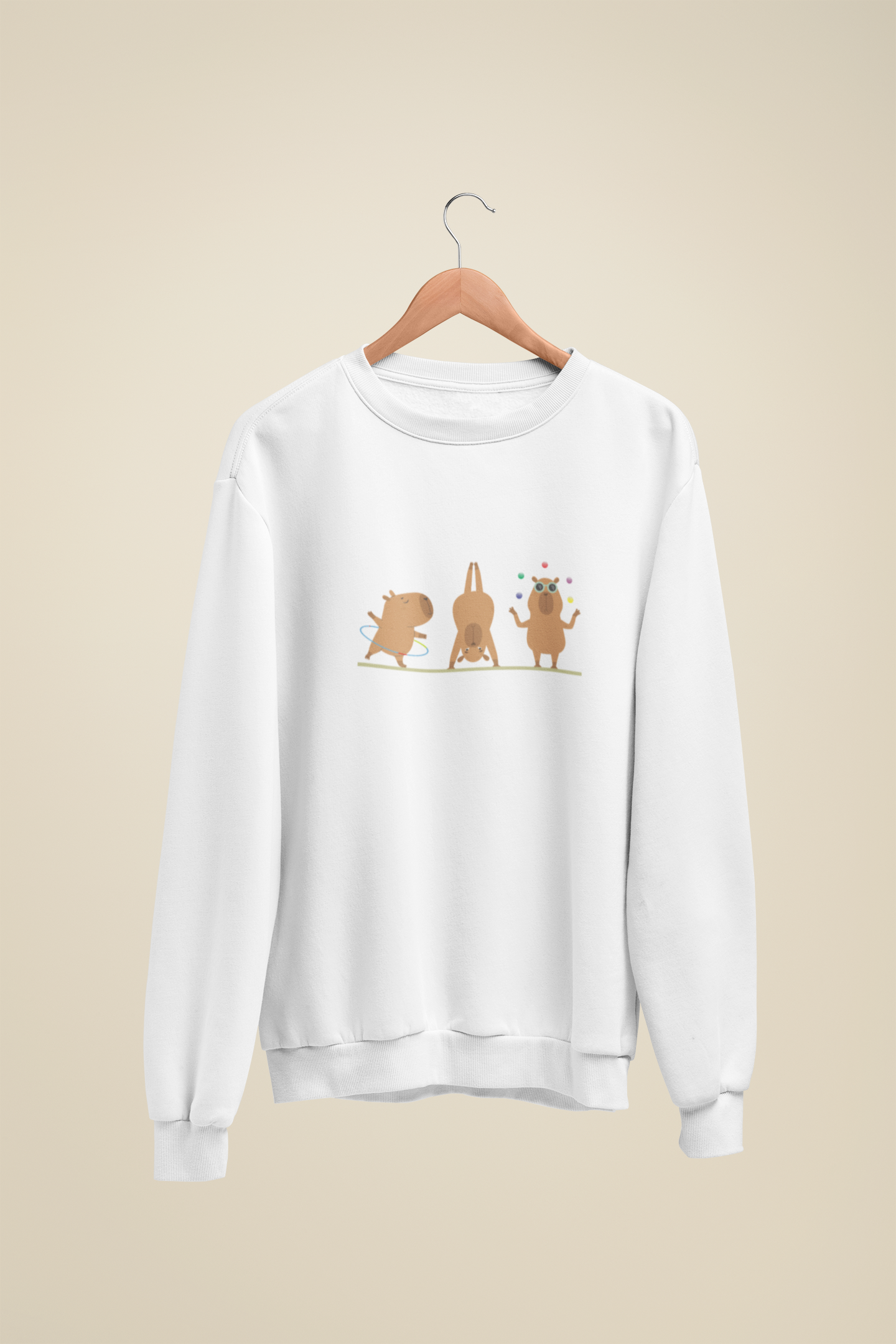 Moletom Básico Capivaras Solo