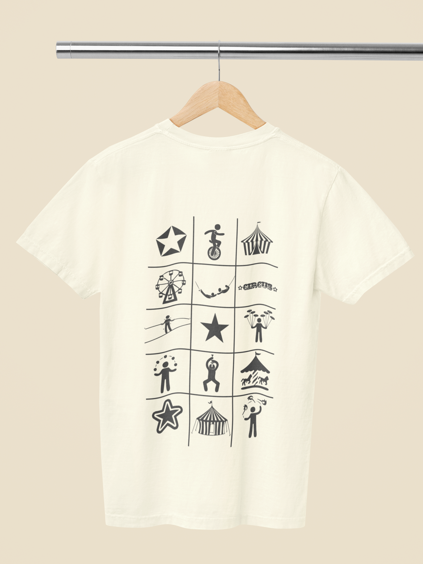 Camiseta Oversized Circo