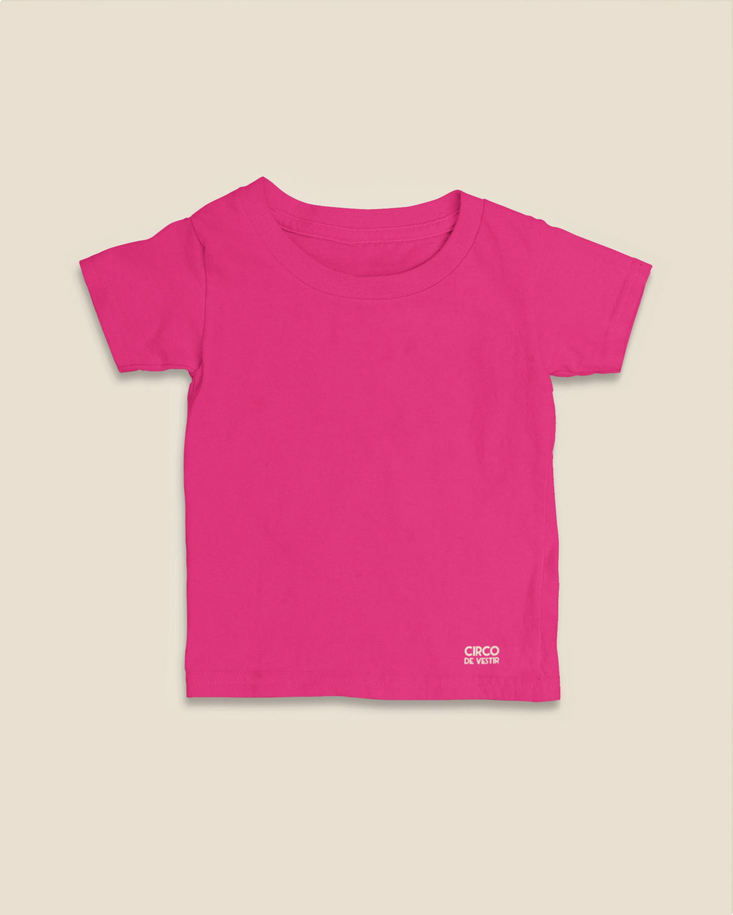 Camiseta Infantil 0 a 3 anos Tecido Liso