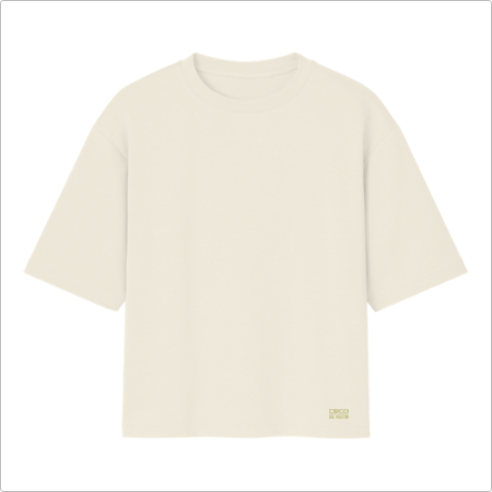 Camiseta Oversized Tecido Liso