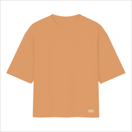 Camiseta Oversized Tecido Liso