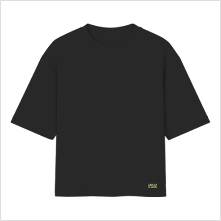 Camiseta Oversized Tecido Liso