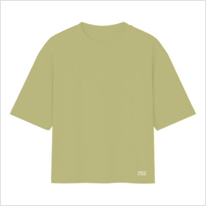 Camiseta Oversized Tecido Liso