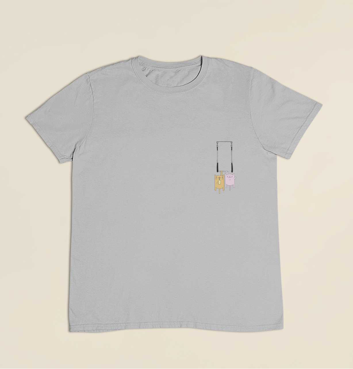 Camiseta Infantil 4 a 9 anos Capivaras Mão a Mão