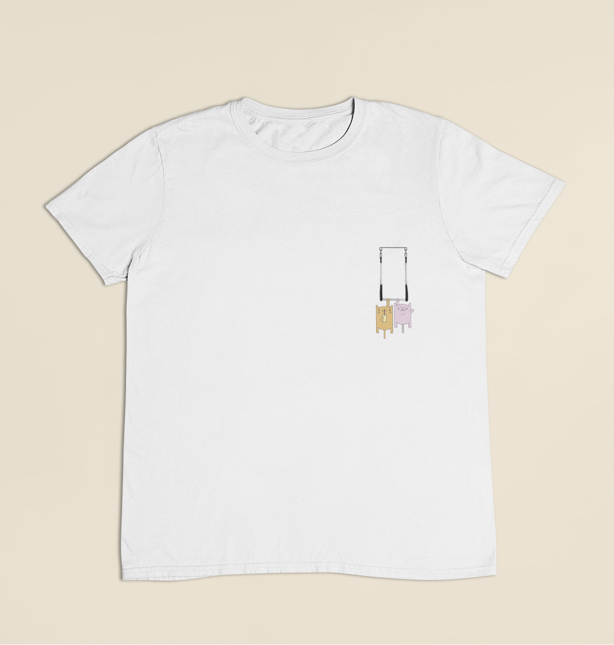 Camiseta Infantil 4 a 9 anos Capivaras Mão a Mão