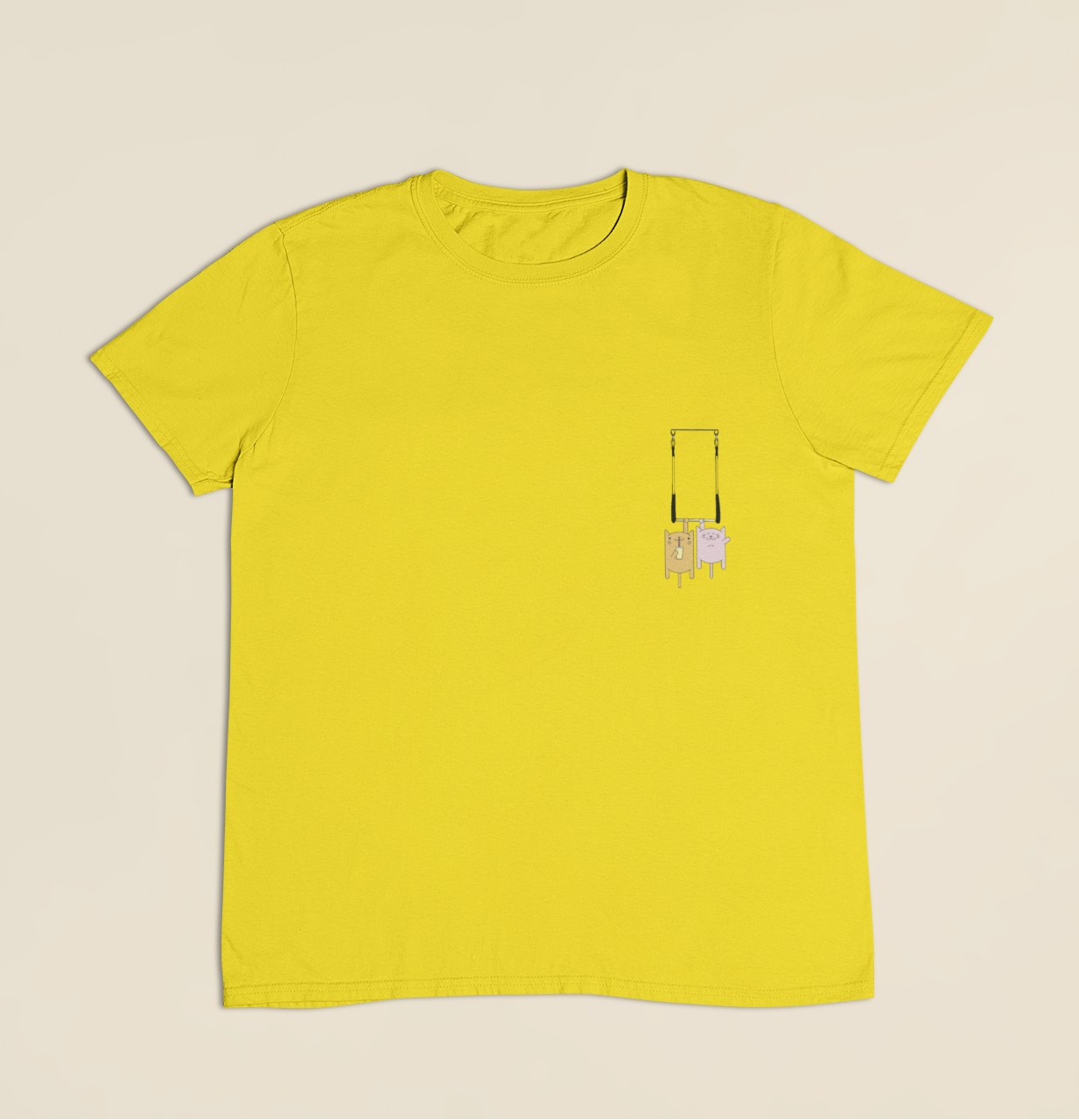 Camiseta Infantil 4 a 9 anos Capivaras Mão a Mão