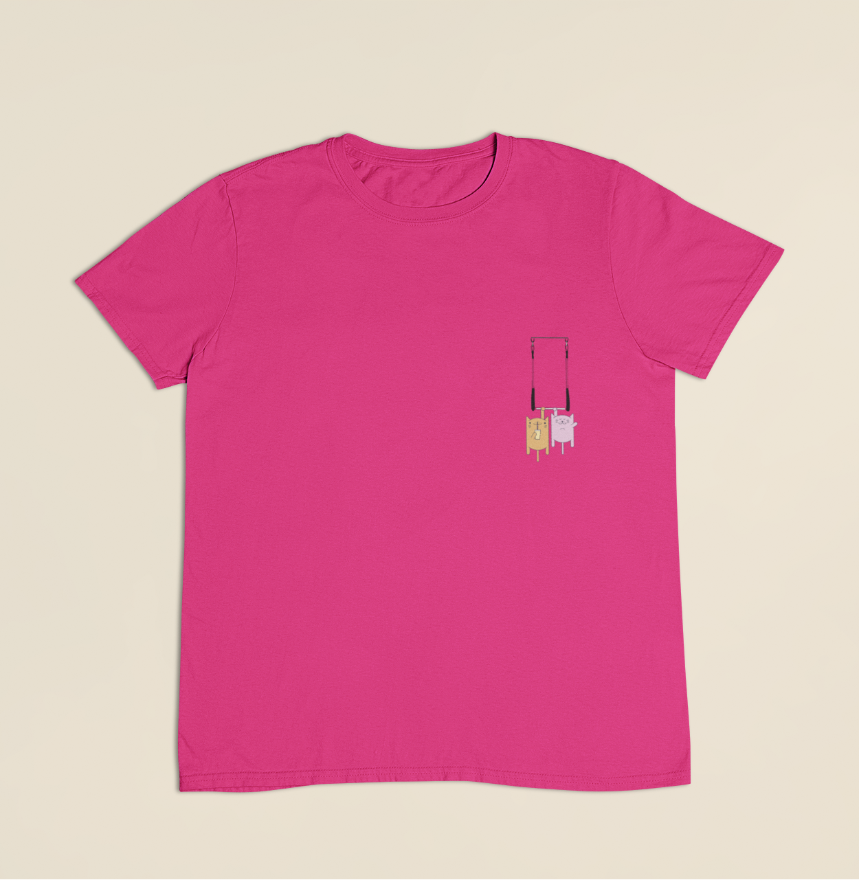 Camiseta Infantil 4 a 9 anos Capivaras Mão a Mão