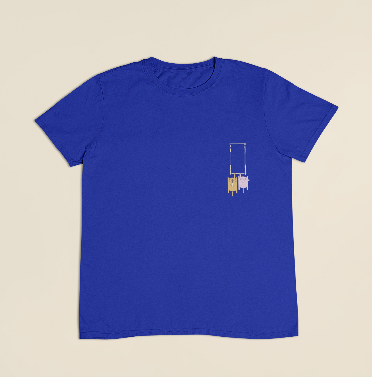 Camiseta Infantil 4 a 9 anos Capivaras Mão a Mão