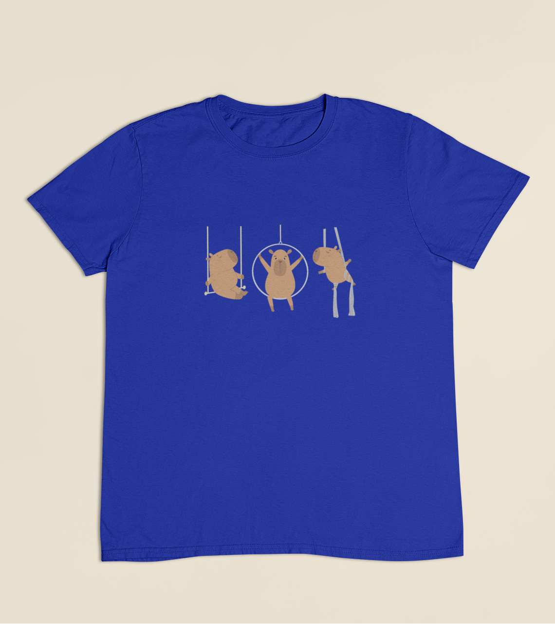Camiseta Infantil 4 a 9 anos Capivaras Aéreos