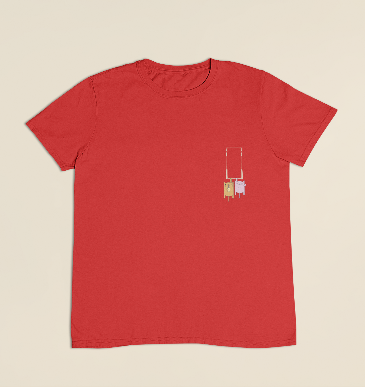 Camiseta Infantil 4 a 9 anos Gatos Trapezistas