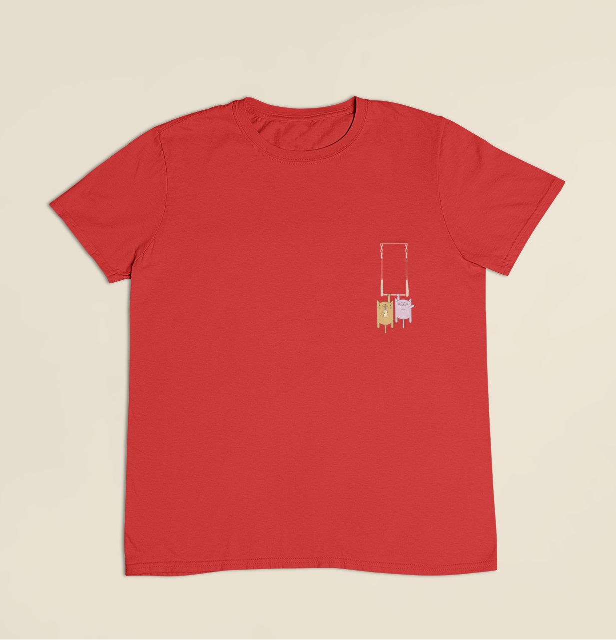 Camiseta Infantil 4 a 9 anos Capivaras Mão a Mão