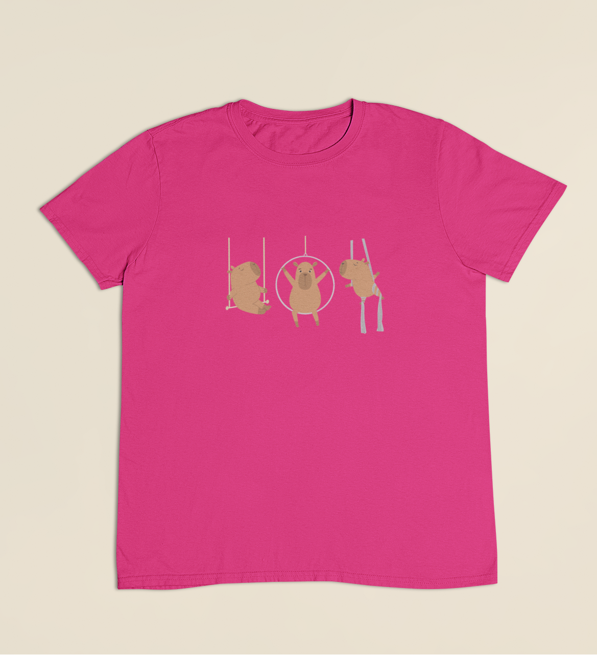 Camiseta Infantil 4 a 9 anos Capivaras Aéreos