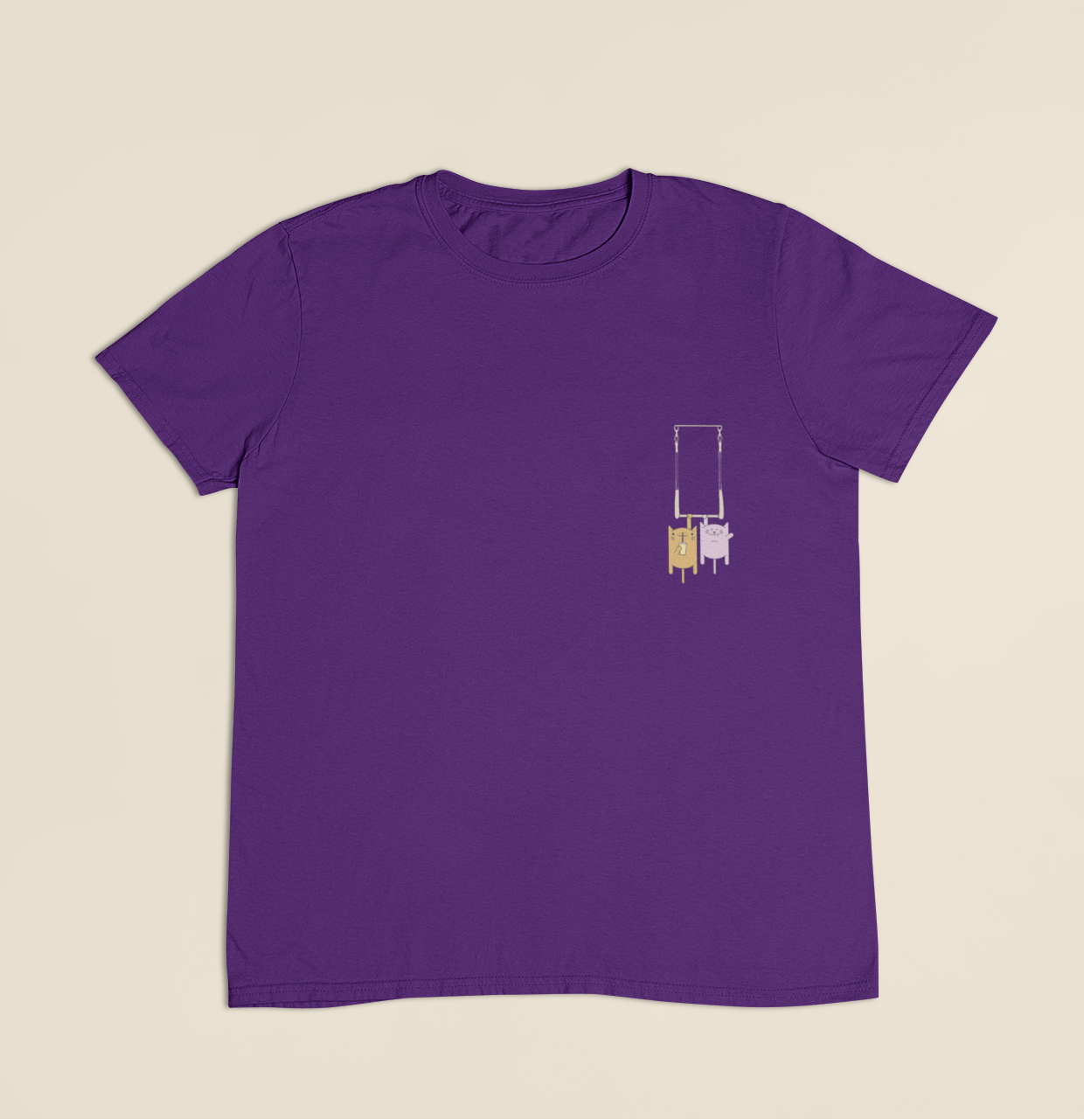 Camiseta Infantil 4 a 9 anos Capivaras Mão a Mão