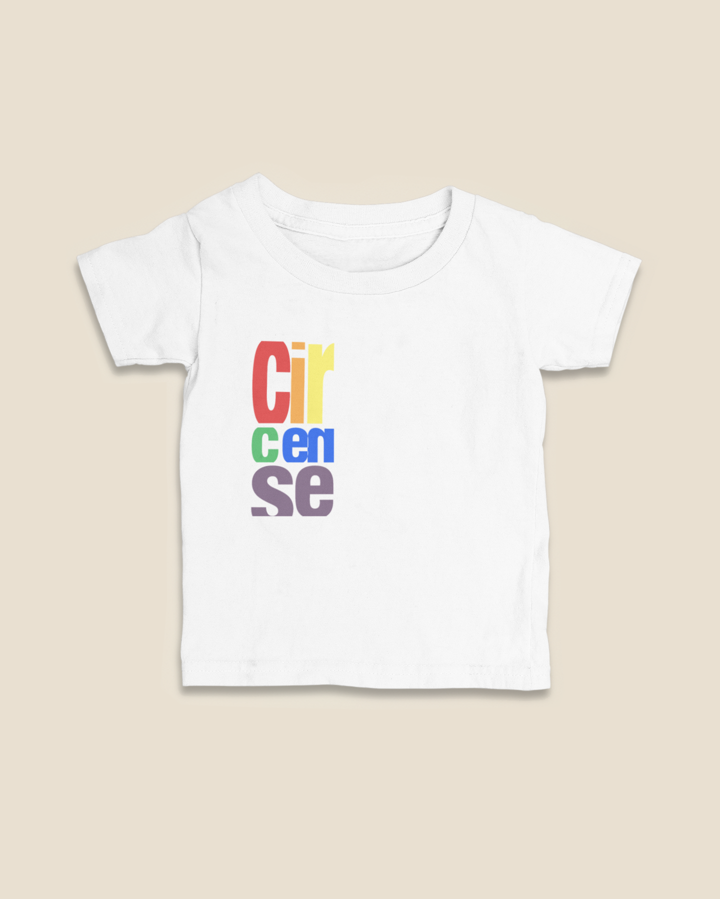Camiseta Infantil 0 a 3 anos Circense