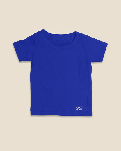 Camiseta Infantil 0 a 3 anos Tecido Liso