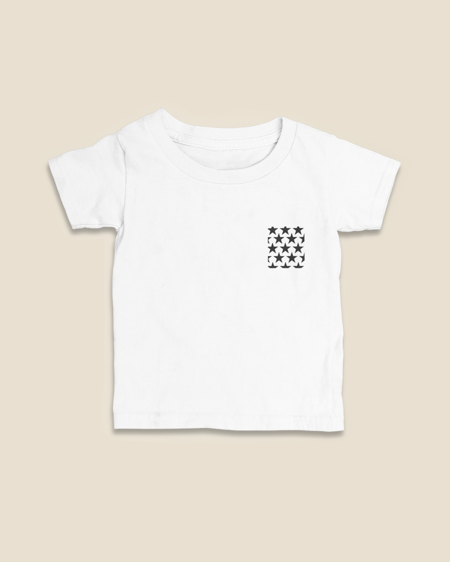 Camiseta Infantil 0 a 3 anos Estrela