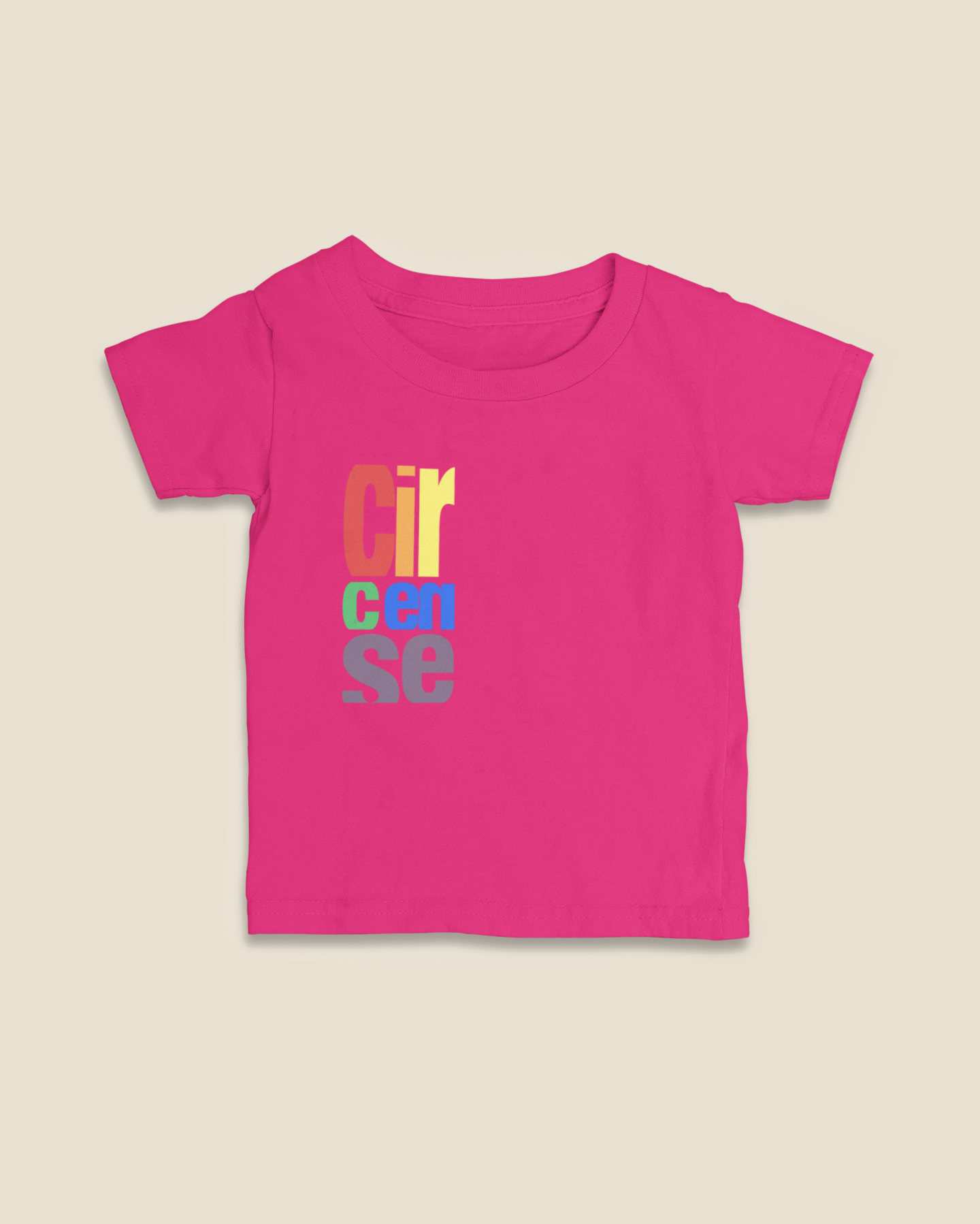Camiseta Infantil 0 a 3 anos Circense