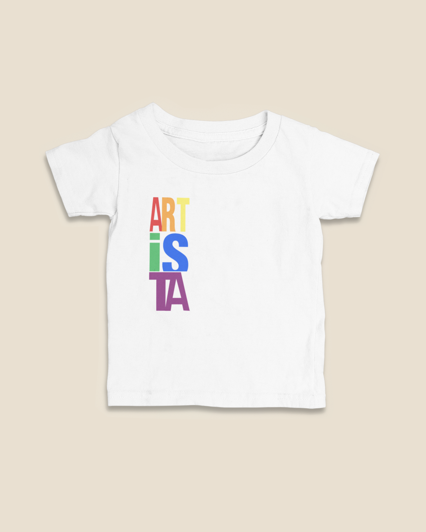 Camiseta Infantil 0 a 3 anos Artista