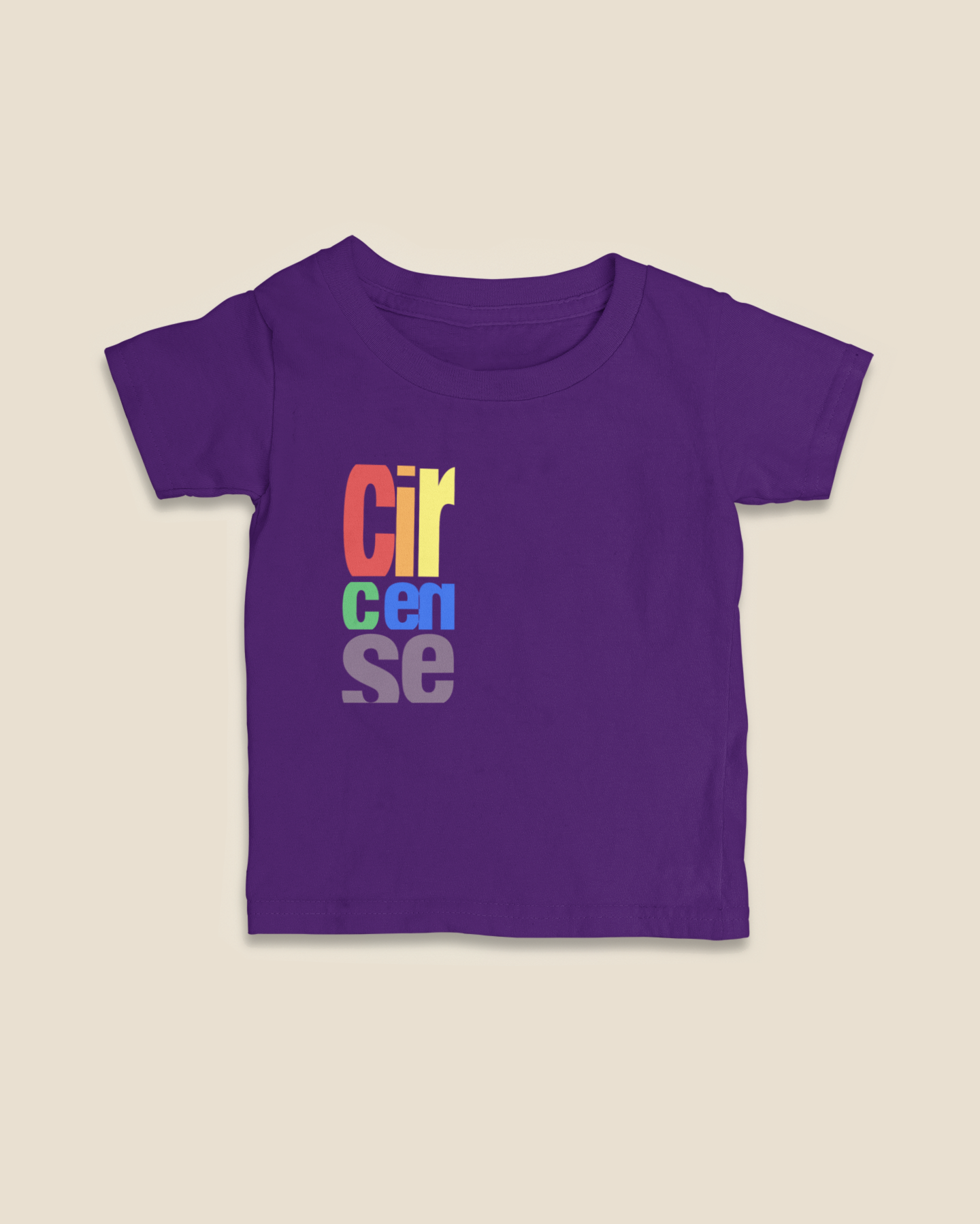 Camiseta Infantil 0 a 3 anos Circense