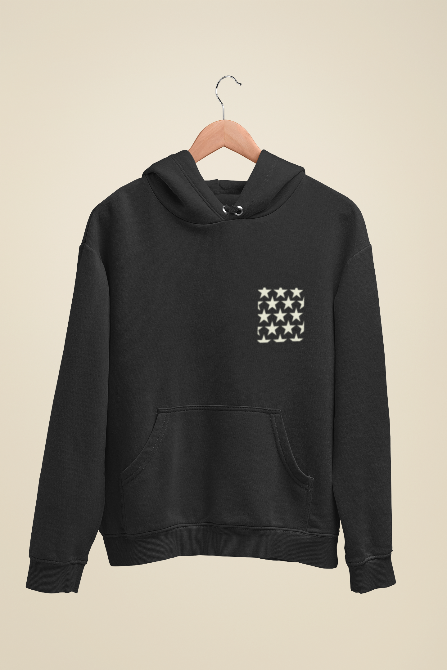 Moletom Canguru Capuz Estrela