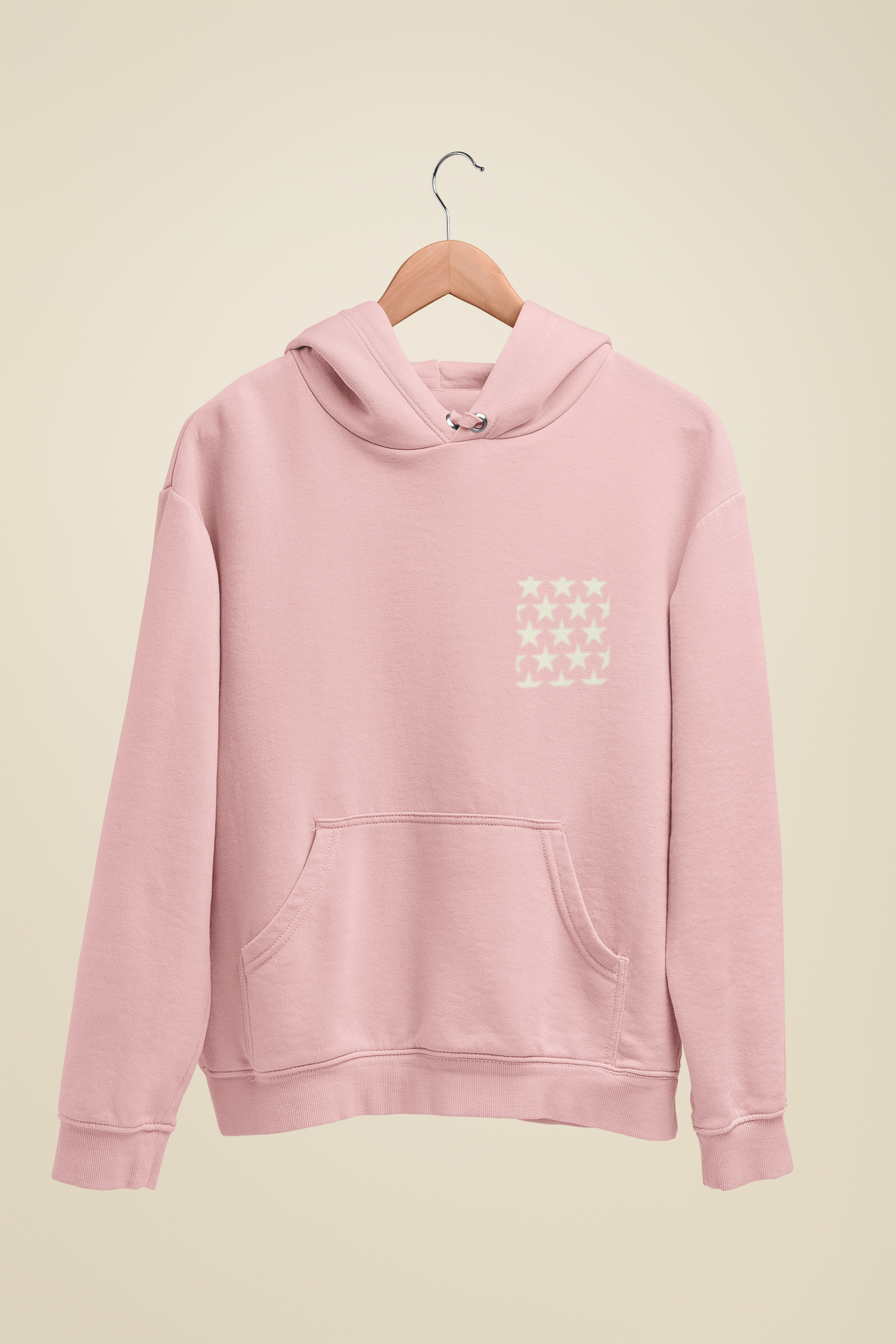 Moletom Canguru Capuz Estrela