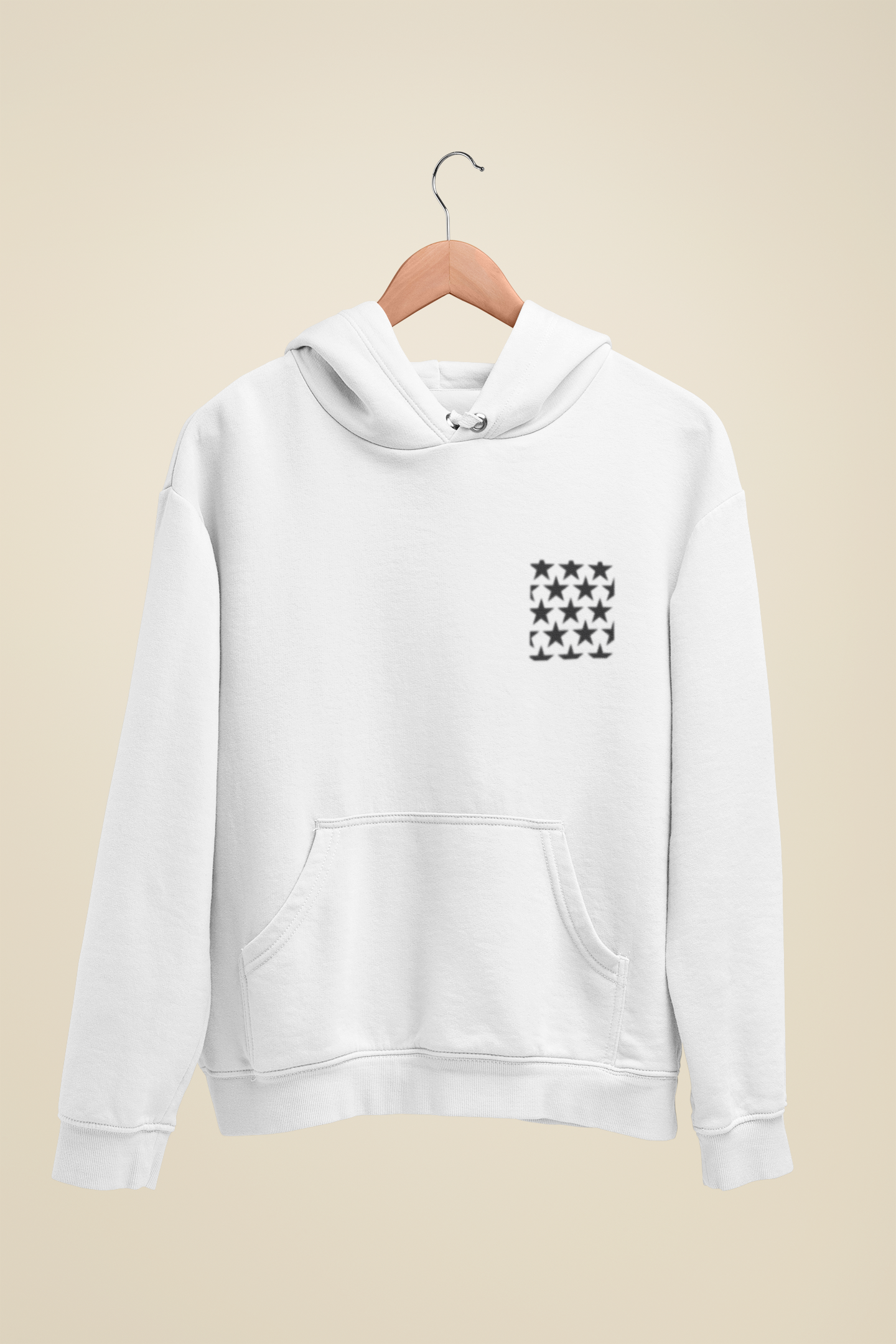 Moletom Canguru Capuz Estrela