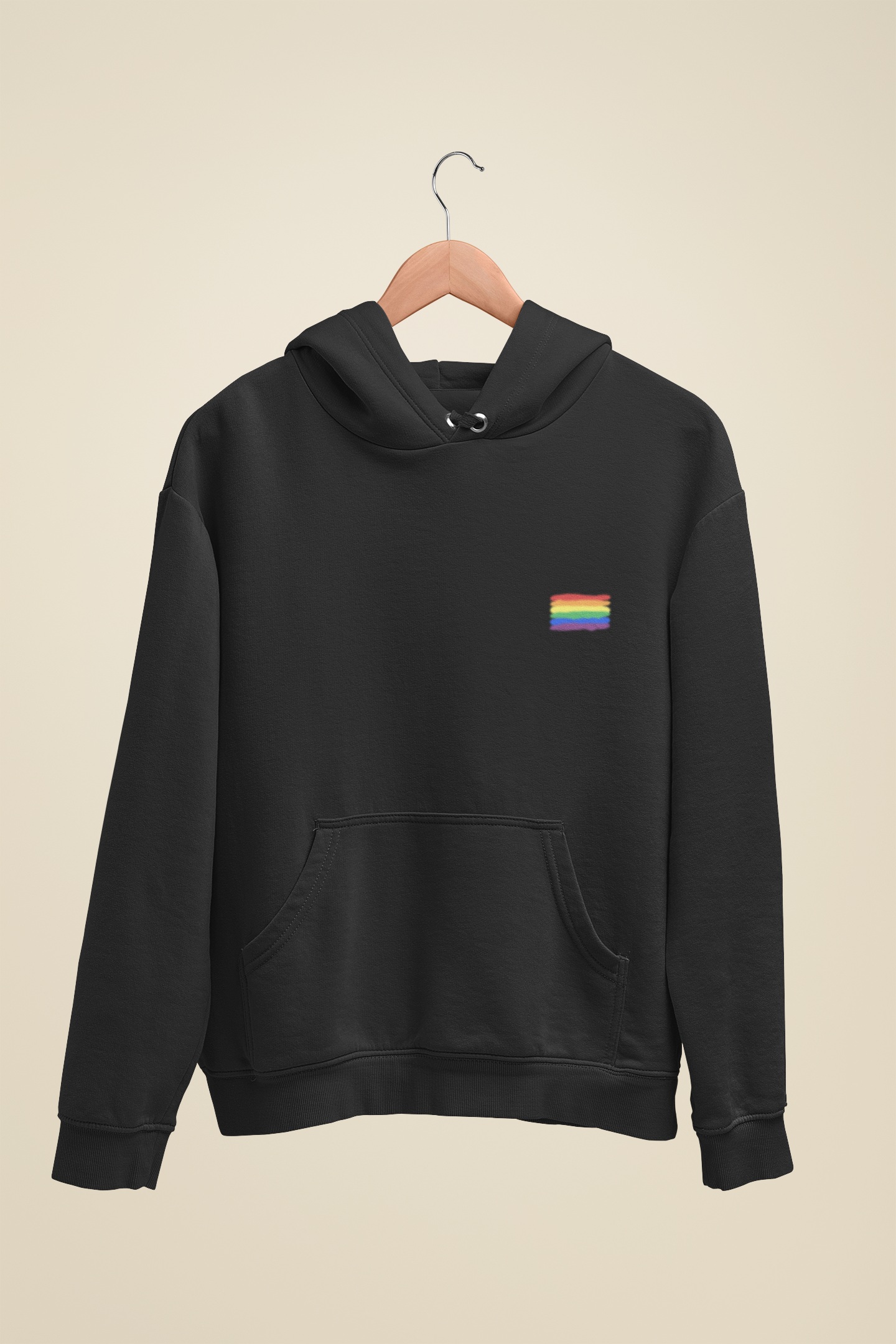 Moletom Canguru Capuz Bandeira LGBT+