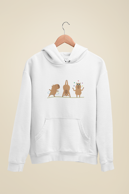 Moletom Canguru Capuz Capivaras Solo