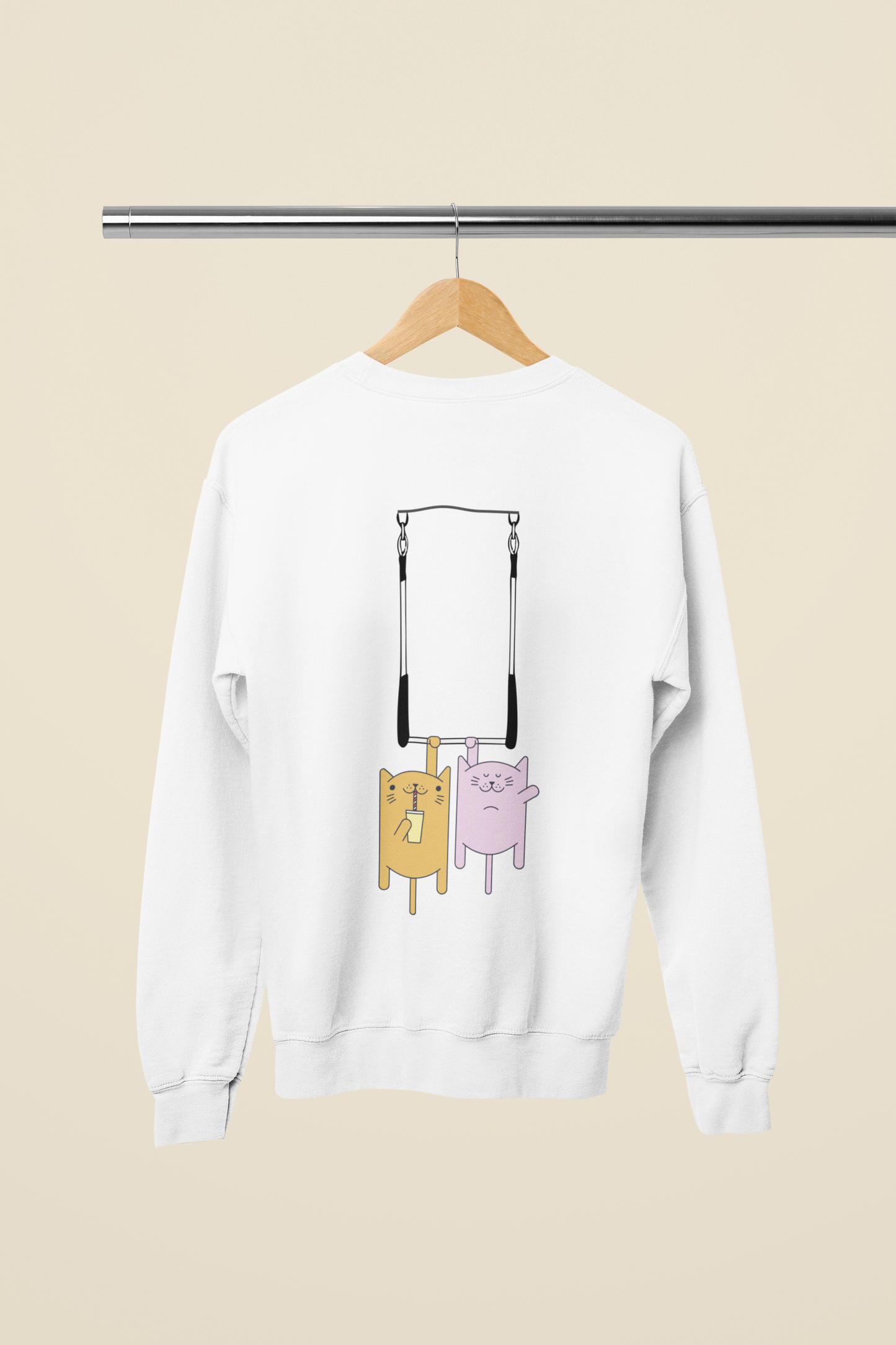 Moletom Básico Gatos Trapezistas