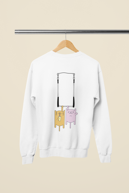 Moletom Básico Gatos Trapezistas