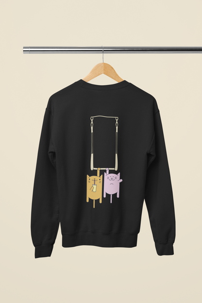 Moletom Básico Gatos Trapezistas