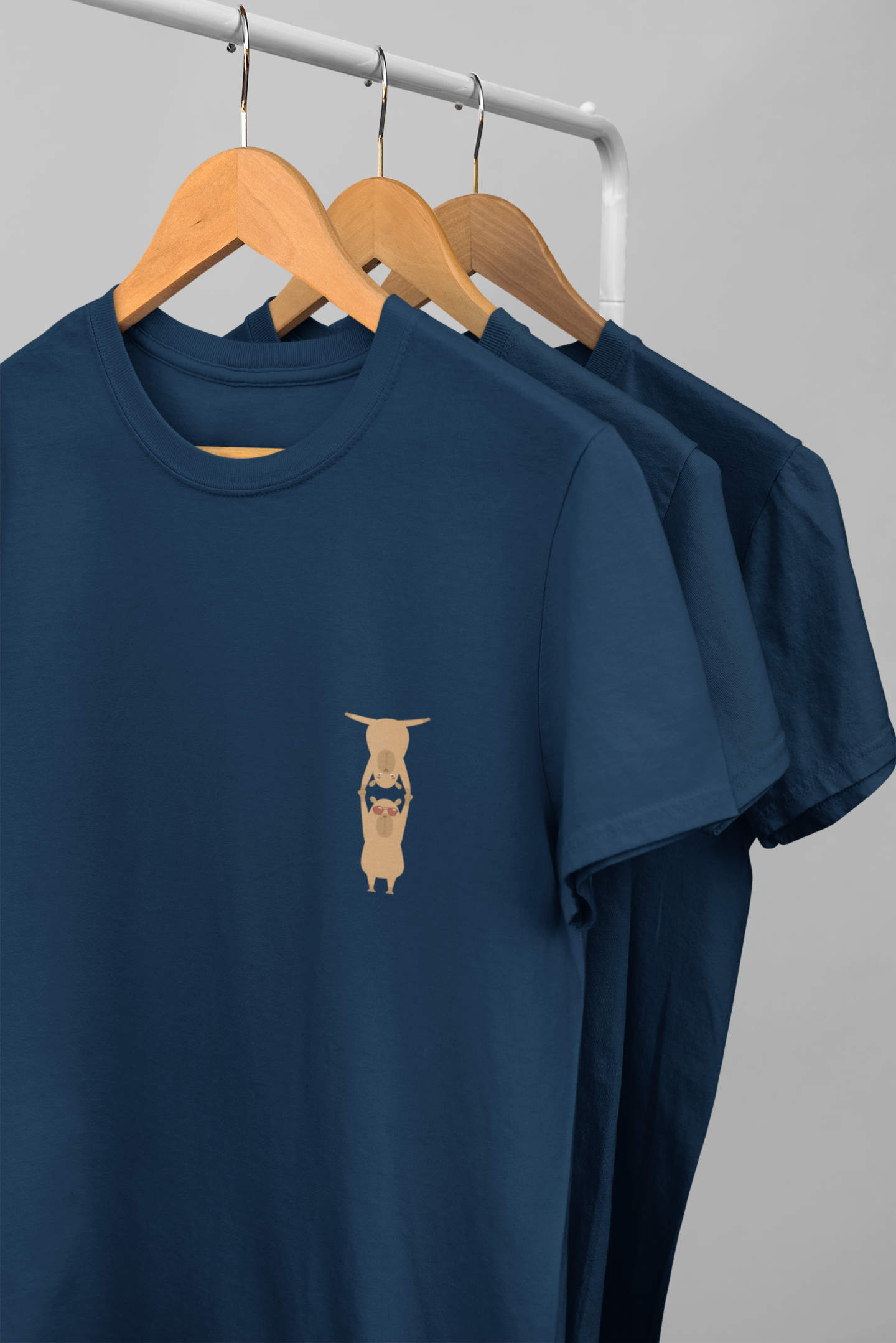 Camiseta Básica Capivaras Mão a Mão