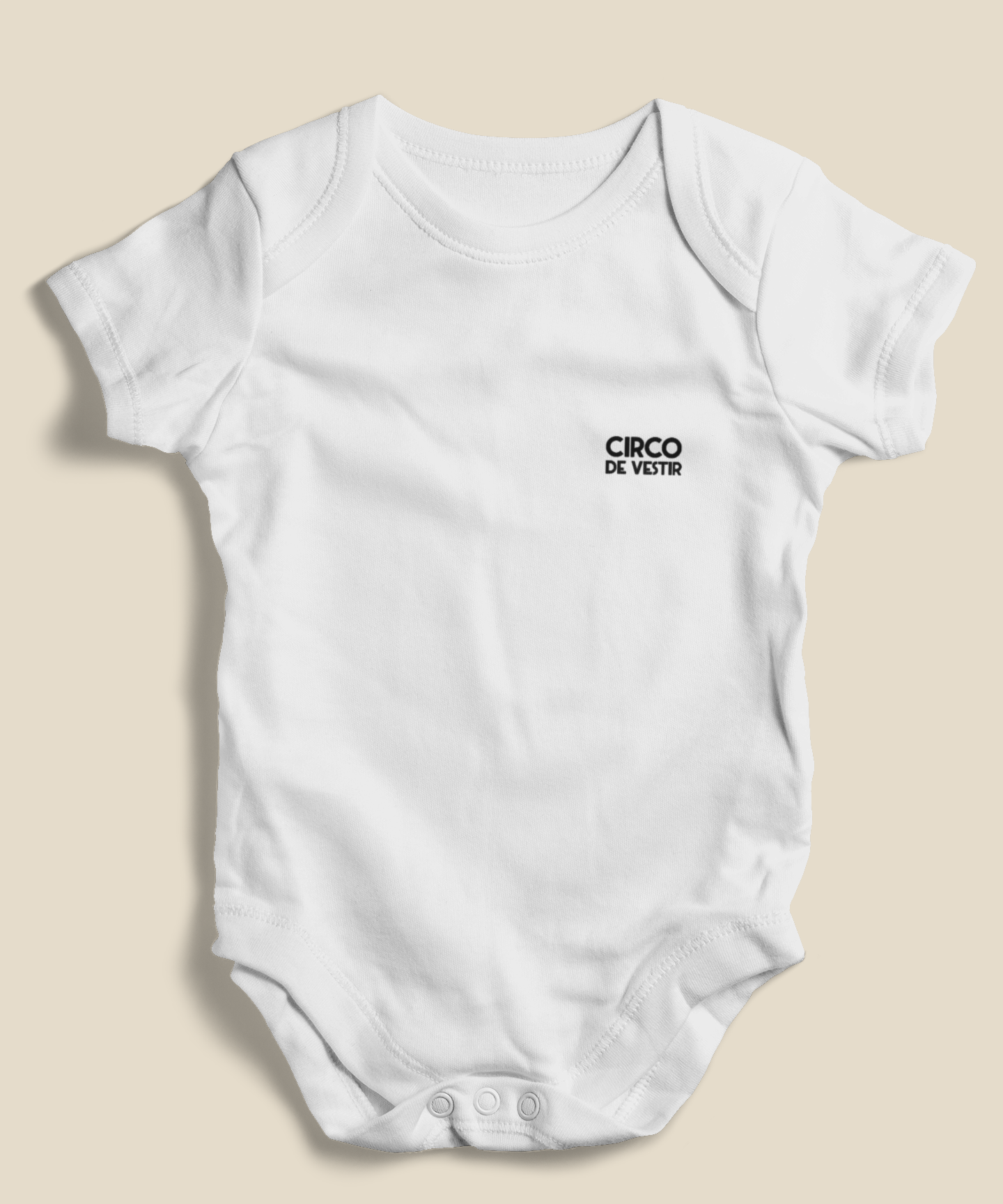 Body Bebê 0 a 1 ano Tecido Lliso