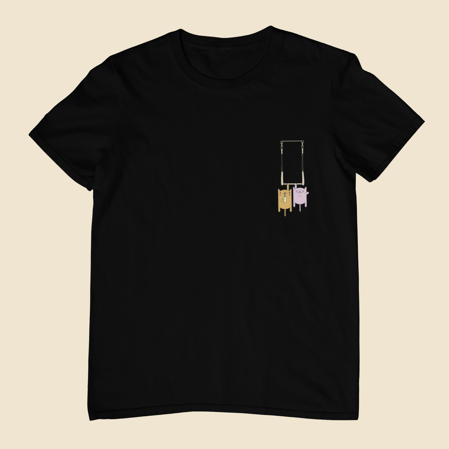 Camiseta Juvenil 10 a 16 anos Gatos Trapezistas