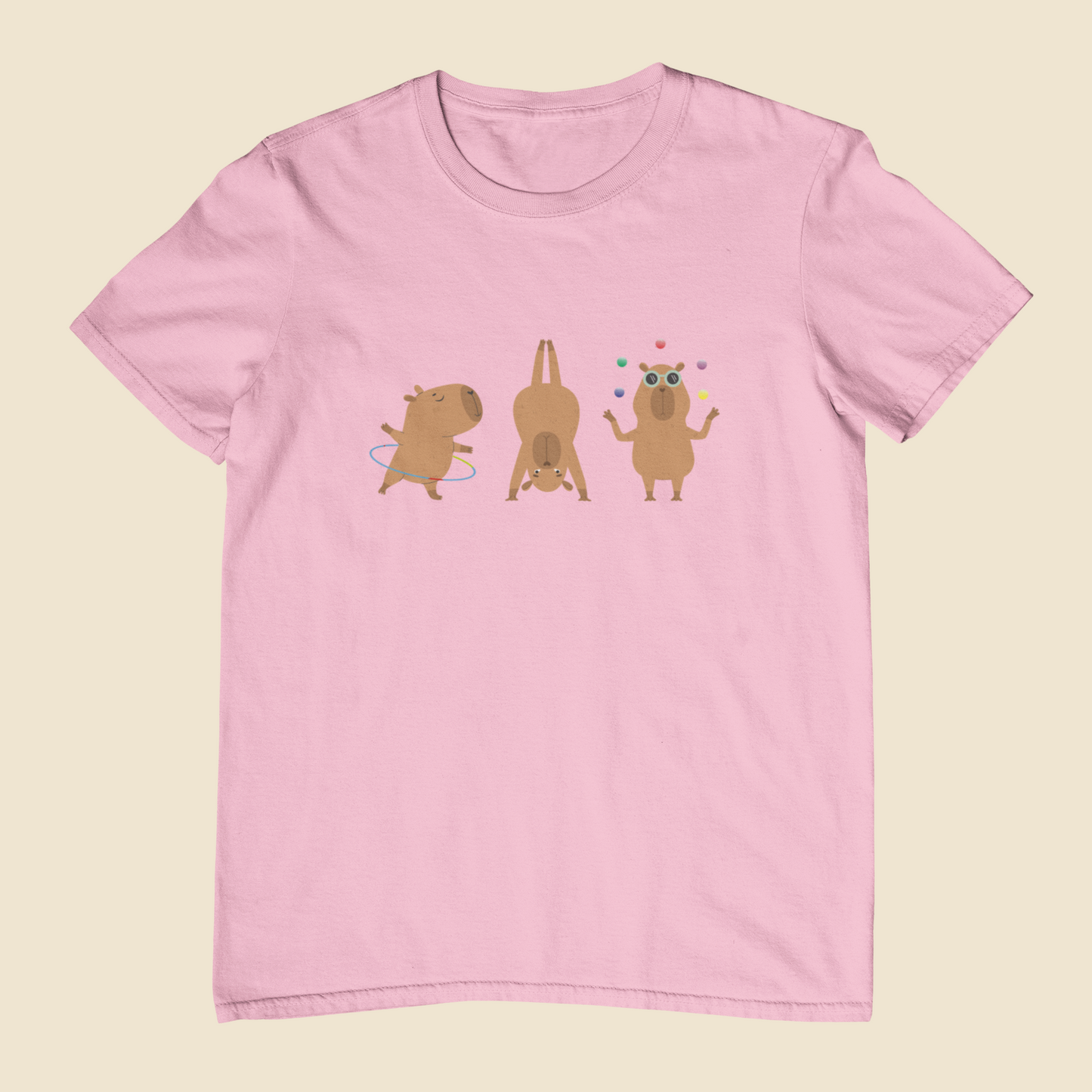 Camiseta Juvenil 10 a 16 anos Capivaras Solo