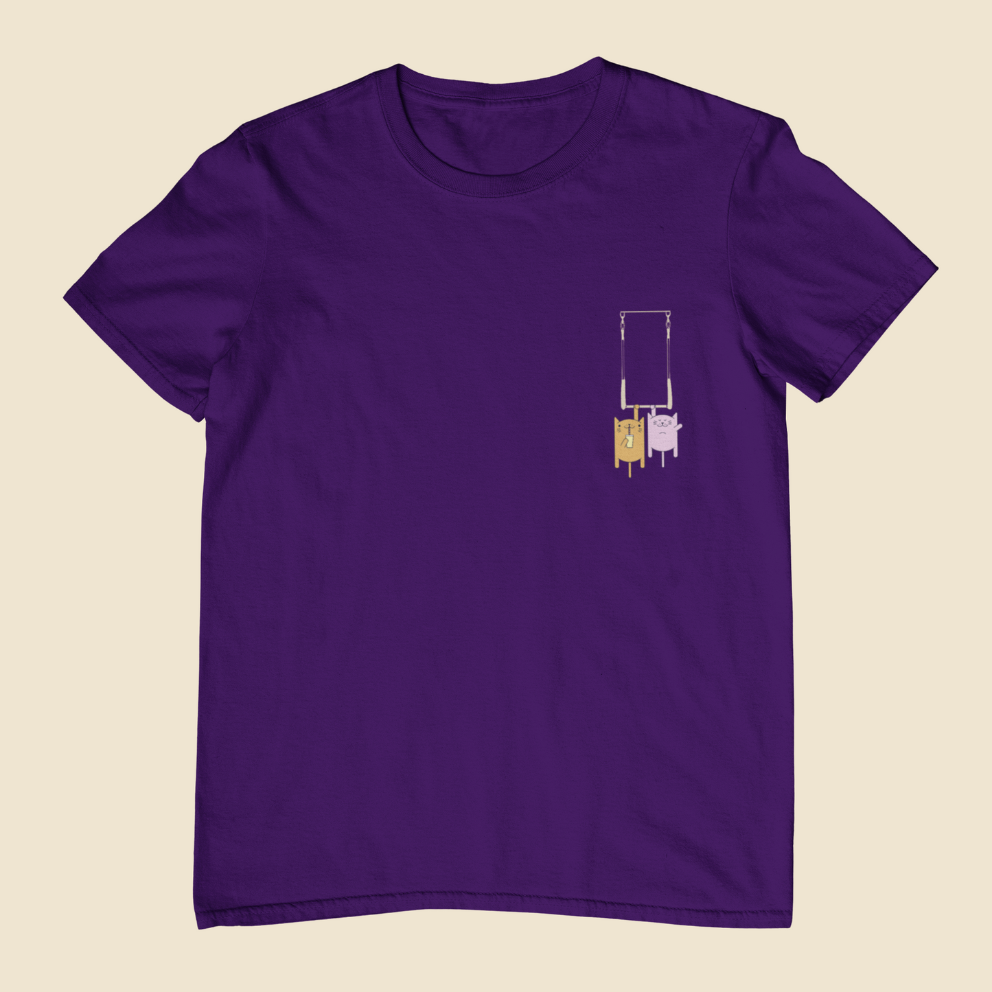 Camiseta Juvenil 10 a 16 anos Gatos Trapezistas