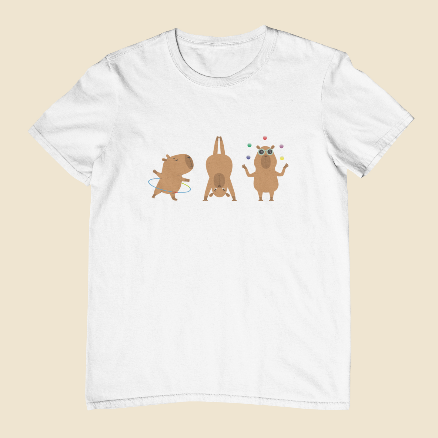 Camiseta Juvenil 10 a 16 anos Capivaras Solo